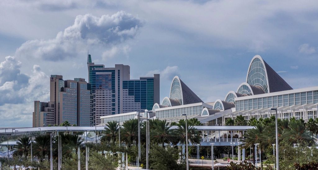 Centro de convenções de Orlando, na Flórida